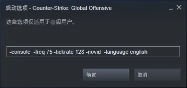 CS:GO 启动选项